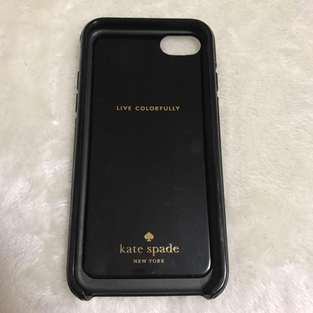 kate spade new york(ケイトスペードニューヨーク)の   【美品】ケイトスペード iPhone7 ケース フラワー 花柄 スマホ/家電/カメラのスマホアクセサリー(iPhoneケース)の商品写真