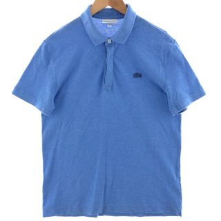 ラコステ(LACOSTE)の古着 80~90年代 ラコステ LACOSTE REGULAR FIT 半袖 ポロシャツ メンズM ヴィンテージ /eaa381675(ポロシャツ)