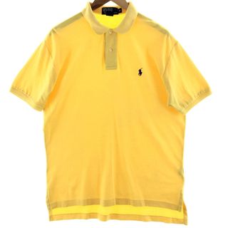 ラルフローレン(Ralph Lauren)の古着 ラルフローレン Ralph Lauren POLO by Ralph Lauren 半袖 ポロシャツ メンズM /eaa381680(ポロシャツ)