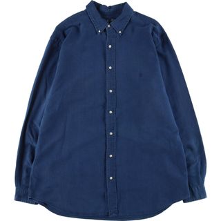 ラルフローレン(Ralph Lauren)の古着 ラルフローレン Ralph Lauren 長袖 ボタンダウンシャツ メンズXL /eaa450481(シャツ)