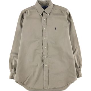 ラルフローレン(Ralph Lauren)の古着 ラルフローレン POLO by Ralph Lauren BLAKE 長袖 ボタンダウンシャツ メンズXL /eaa450483(シャツ)