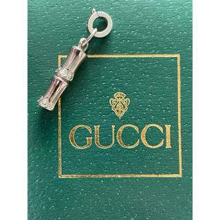 グッチ(Gucci)のGUCCI バンブー チャーム キーホルダー ネックレス(チャーム)