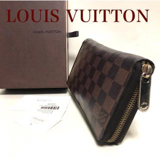 LOUIS VUITTON - LOUIS VUITTON ルイヴィトン ダミエ ジッピーウォレットN60015