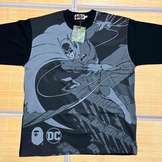 アベイシングエイプ(A BATHING APE)のAPE BAPE KAWS DC COMICS BATMAN tシャツ　XL(Tシャツ/カットソー(半袖/袖なし))