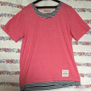 Ｍサイズ　半袖Ｔシャツ　ピンク(Tシャツ(半袖/袖なし))