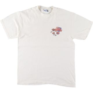 ヘインズ(Hanes)の古着 00年代 ヘインズ Hanes backyard soccer プリントTシャツ メンズM /eaa432060(Tシャツ/カットソー(半袖/袖なし))