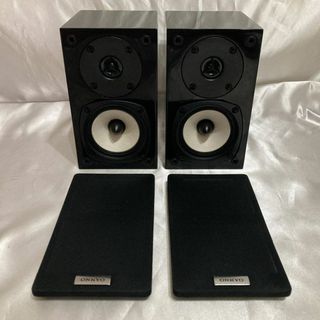 オンキヨー(ONKYO)の美品 モニタースピーカー オンキョー ST V50 D 109M ペア 鏡面(スピーカー)