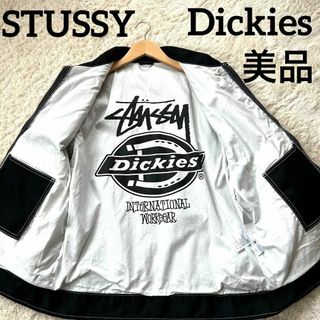 ステューシー(STUSSY)の美品✨ ステューシー ディッキーズ コラボ コーチジャケット ビックシルエット(ブルゾン)