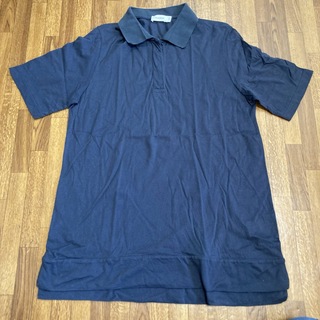 ジルサンダー(Jil Sander)のJIL SANDER レディースポロシャツ 半袖ポロシャツ ネイビー M(ポロシャツ)