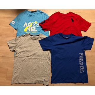 ポロラルフローレン(POLO RALPH LAUREN)のポロ　ラルフローレン　キッズ　170cm　Tシャツ 4枚セット　ビッグポニー　青(Tシャツ/カットソー)