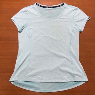 ナイキ(NIKE)のナイキ　NIKE レディース　Tシャツ　L used エメラルドグリーン(トレーニング用品)