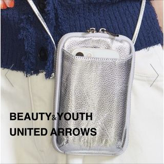 BEAUTY&YOUTH UNITED ARROWS - ビューティー＆ユース ユナイテッドアローズ　レザー  ウォレットショルダー