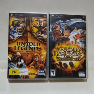 プレイステーションポータブル(PlayStation Portable)の☆Untold Legends☆(携帯用ゲームソフト)