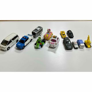 トミカシリーズ(トミカシリーズ)のTOMICA/トミカ 4台 ＋ ミニカー7台 電車チョロQ 合計 12台 (ミニカー)