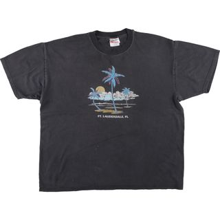 ヘインズ(Hanes)の古着 90年代 ヘインズ Hanes Stedman プリントTシャツ USA製 メンズXL ヴィンテージ /eaa452872(Tシャツ/カットソー(半袖/袖なし))