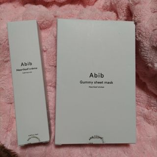 【新品未使用】 Abib アビブ復活草クリーム 75ml　シートマスク 10枚