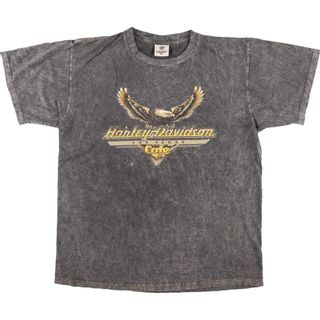 古着 ハーレーダビッドソン Harley-Davidson LASVEGAS Cafe モーターサイクル バイクTシャツ メンズL /eaa451215