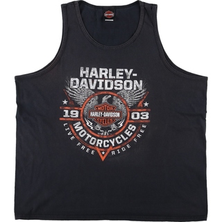 ハーレーダビッドソン(Harley Davidson)の古着 ハーレーダビッドソン Harley-Davidson タンクトップ メンズXXL /eaa451216(タンクトップ)