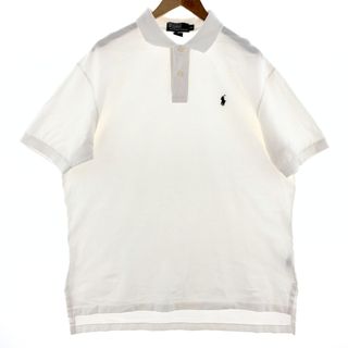 ラルフローレン(Ralph Lauren)の古着 ラルフローレン Ralph Lauren POLO by Ralph Lauren 半袖 ポロシャツ メンズXL /eaa381475(ポロシャツ)