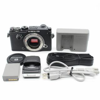 オリンパス(OLYMPUS)の★美品★OLYMPUS PEN-F ボディ ブラック ショット数3111(ミラーレス一眼)