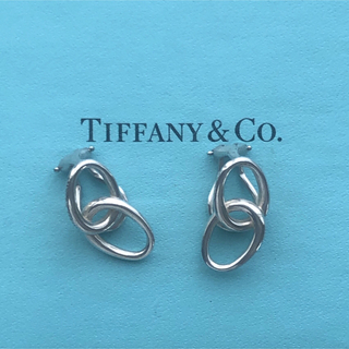 ティファニー(Tiffany & Co.)の美品♡保存袋付き♡ティファニー ペレッティ ダブルループ クリップ イヤリング(イヤリング)
