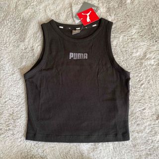 【PUMA】クロップドリブタンクトップ