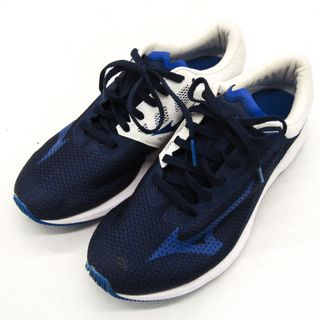 MIZUNO - ミズノ ランニングシューズ スニーカー J1GC173925 シューズ 靴 メンズ 25サイズ ネイビー Mizuno