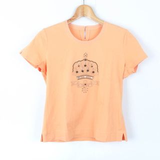 leilian - レリアン 半袖Ｔシャツ トップス レディース 9サイズ オレンジ Leilian