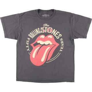 古着 THE ROLLING STONES ザローリングストーンズ バンドTシャツ バンT メンズL /eaa452887(Tシャツ/カットソー(半袖/袖なし))