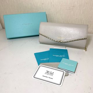 Samantha Thavasa -  Ｒ　極美品 Samantha Thavasa レザー長財布 箱、カード付き