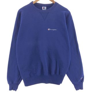 チャンピオン(Champion)の古着 90年代 チャンピオン Champion AUTHENTIC ATHLETIC APPAREL ワンポイントロゴスウェットシャツ トレーナー メンズL ヴィンテージ /eaa391471(スウェット)