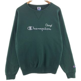 チャンピオン(Champion)の古着 90年代 チャンピオン Champion AUTHENTIC ATHLETIC APPAREL ロゴスウェットシャツ トレーナー USA製 メンズL ヴィンテージ /eaa391472(スウェット)