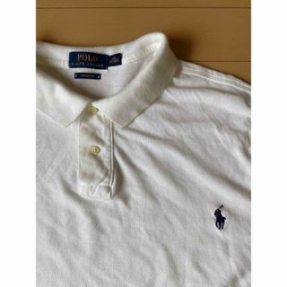 ポロラルフローレン(POLO RALPH LAUREN)のたけ様専用ポロラルフローレン#大きいサイズ半袖ポロシャツ　白　メンズXXL (ポロシャツ)