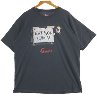 ヘインズ(Hanes)の古着 ヘインズ Hanes プリントTシャツ メンズXL /eaa432083(Tシャツ/カットソー(半袖/袖なし))