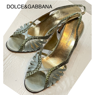 ドルチェアンドガッバーナ(DOLCE&GABBANA)の【良品】ドルチェ＆ガッバーナ　サンダル　匿名配送♪(サンダル)