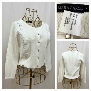 MARA CAROL カーディガン ストレッチニット