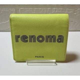 レノマ(RENOMA)のレノマ renoma レザー 二つ折りコンパクト財布メンズレディース(財布)