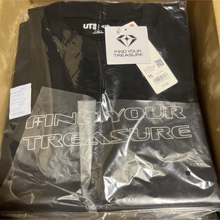 treasure ユニクロ UT XSサイズ ブラック(Tシャツ(半袖/袖なし))