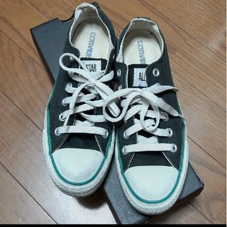 コンバース(CONVERSE)の値下げ☆コンバース スニーカー 23.5センチ ブラック(スニーカー)