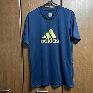 アディダス(adidas)のadidas メンズTシャツ  ネイビー(Tシャツ/カットソー(半袖/袖なし))