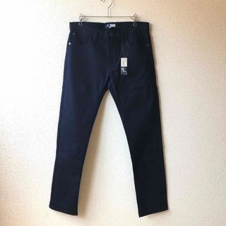 新品　SPU スキニー　パンツ　Mサイズ　スリム　ネイビー　濃紺　タグ付き (デニム/ジーンズ)