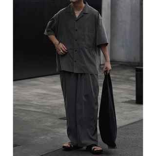 リドム(LIDNM)のWYM MICRO BRUSHED SHIRT SET-UP Mサイズ(シャツ)