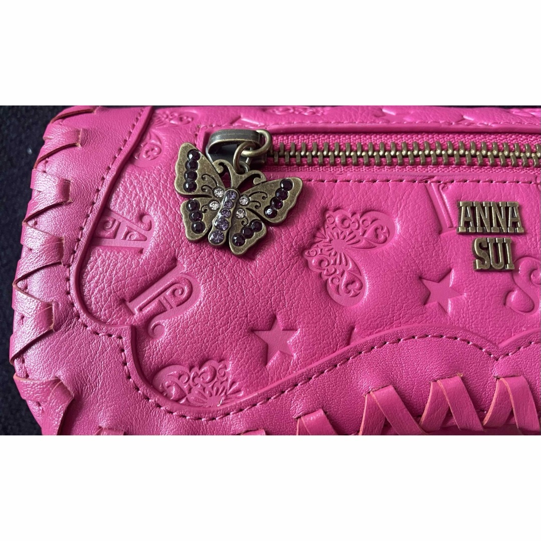 ANNA SUI - アナスイ 長財布 ベロニカ かぶせ長財布 L ANNA SUI ANNA SUI - アナスイ 長財布 ベロニカ かぶせ長財布 L ANNA SUI