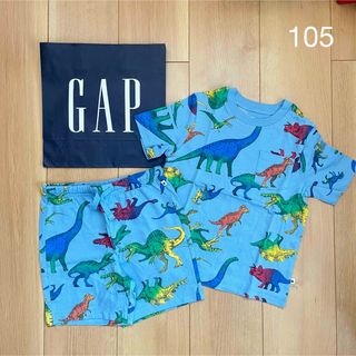 ベビーギャップ(babyGAP)の1 新品　baby gap 半袖　Tシャツ　半ズボン 105 男の子　綿　パンツ(パンツ/スパッツ)