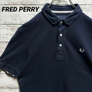 フレッドペリー(FRED PERRY)のa115【即完売モデル】フレッドペリー　刺繍ロゴ　鹿の子　人気モデル　ポロシャツ(ポロシャツ)