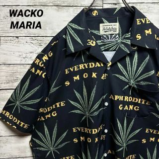 ワコマリア(WACKO MARIA)のa240【美品】ワコマリア　バッズプール　マリファナ　入手困難　アロハシャツ(シャツ)