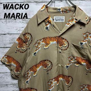 ワコマリア(WACKO MARIA)のa141【美品】ワコマリア　ティム リーハイ　虎　人気　入手困難　アロハシャツ(シャツ)