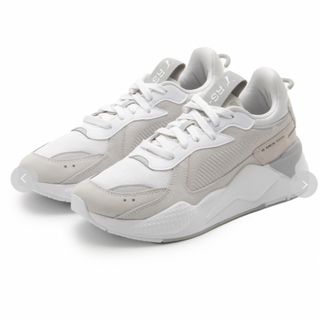 プーマ(PUMA)の【新品】PUMA  ☆ RS-X  リインベント　スニーカー　ホワイト×グレー(スニーカー)