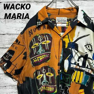 ワコマリア(WACKO MARIA)のa132【希少なXL】ワコマリア　バスキア　入手困難　アロハシャツ　美品(シャツ)