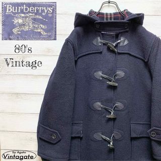 バーバリー(BURBERRY)の英国製バーバリー80sヴィンテージダッフルコート Burberrys'(ダッフルコート)